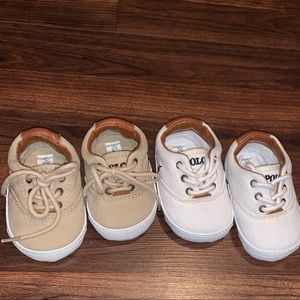 Lot of 2 infant POLO RALPH LAUREN shoes
